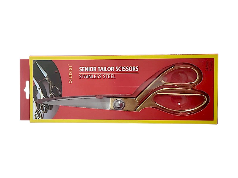 מספריים מקצועיים לחייטים ולבדים 9.5 אינץ – Stainless Steel