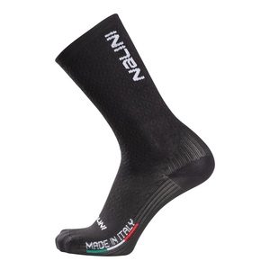 גרבי רכיבה POP SOCKS פוליאמיד שחור-לבן קייציים מנדפים