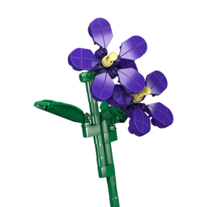 דגם הרכבה Jbricks 150714 Violets Flower