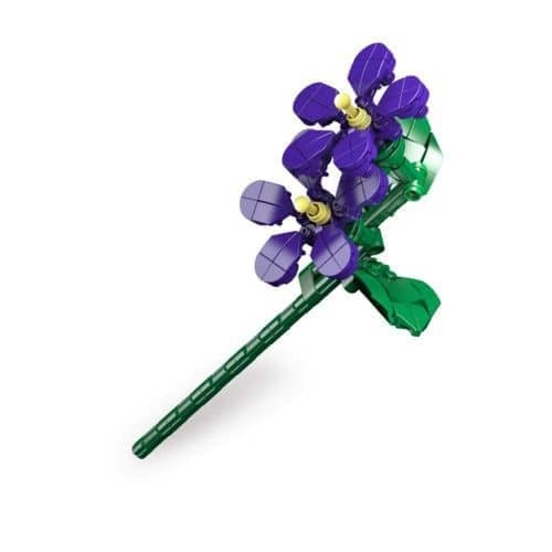 דגם הרכבה Jbricks 150714 Violets Flower