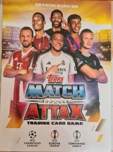 אלבום ליגת האלופות ללא קלפים מאץ' אטקס - MATCH ATTAX 2026