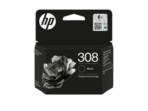 מחסנית דיו מקורית בשחור HP 308 