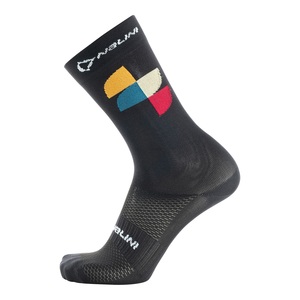 גרבי רכיבה FRIENDLY SOCK פוליאמיד שחור קייציים מנדפים
