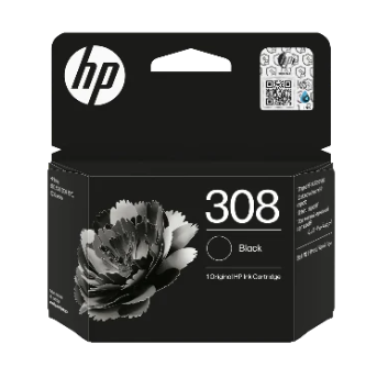 308BK ראש דיו שחור מקורי למדפסות HP 2900 / 2910