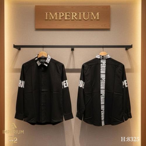 חולצה מכופתרת לילדים Imperium - שחור