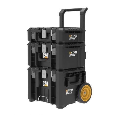 ארגז כלים 3 קומות משוריין 125 ליטר CAT HYPER STACK DA41005
