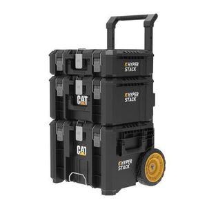 ארגז כלים 3 קומות משוריין 125 ליטר CAT HYPER STACK DA41005