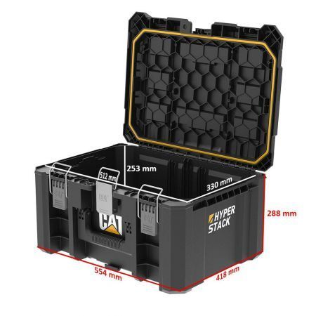 ארגז כלים גדול CAT HYPER STACK DA41003
