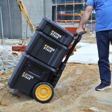 ארגז כלים 3 קומות משוריין 125 ליטר CAT HYPER STACK DA41005