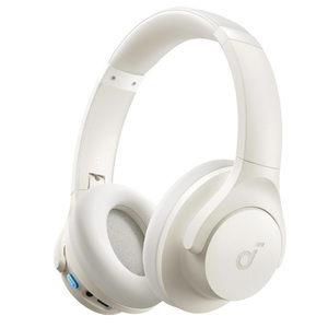 אוזניות קשת אלחוטיות Anker Soundcore Q11i On-Ear - צבע לבן