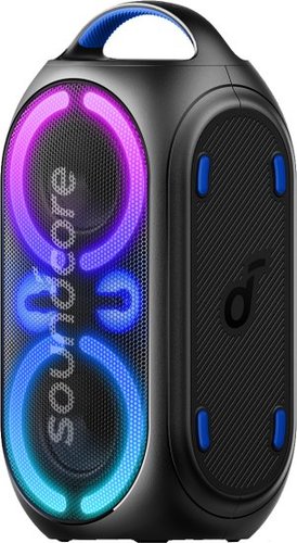 בידורית Bluetooth ניידת 120W דגם Soundcore Rave Party 2 מבית Anker - צבע שחור