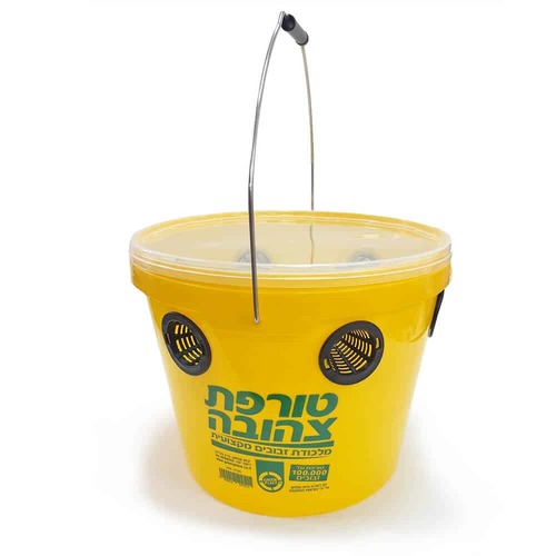 הטורפת הצהובה – מלכודת זבובים דלי