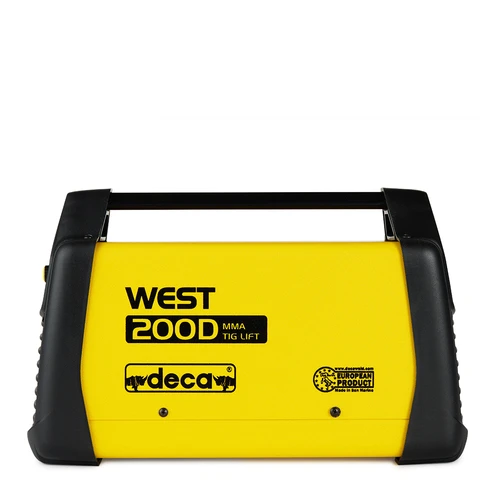 רתכת אינוורטר 200Ah חד-פאזית - DECA דקה - WEST 200D 