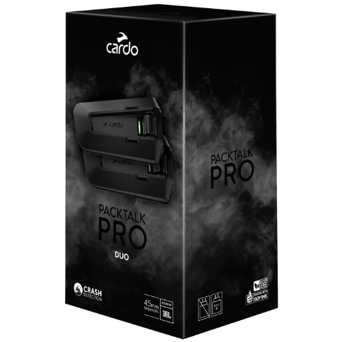 ‏דיבורית לקסדת אופנוע Cardo PackTalk Pro Sound by JBL