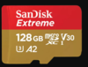 כרטיס זכרון אקסטרים 128GB סנדיסק Extreme