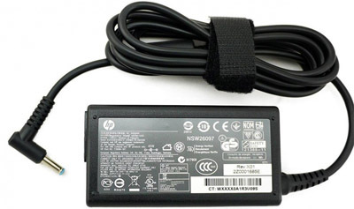 מטען לנייד HP 19.5V 3.33A 90 מעלות כחול