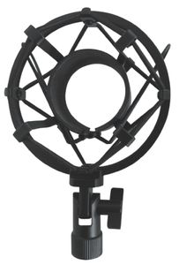 בולם זעזועים למיקרופון אולפני (Shock Mount) בקוטר בינוני 50 מ"מ