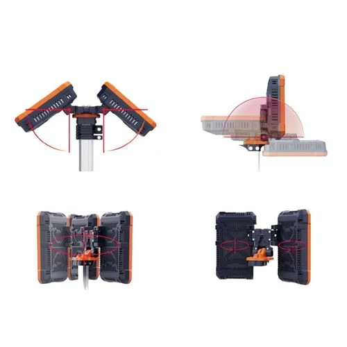 מגדל תאורה נייד TL-300 - תאורה היקפית עוצמתית עם גובה 3.1 מטר