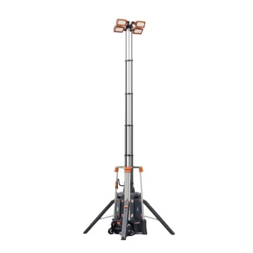 מגדל תאורה נייד TL-500 - עמוד תאורה חשמלי עם גובה עד 5.3 מטר