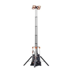 מגדל תאורה נייד TL-500 - עמוד תאורה חשמלי עם גובה עד 5.3 מטר