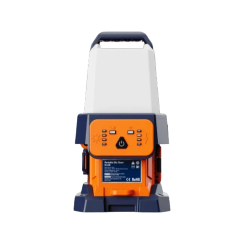 פנס שטח נייד PS-200 - תאורת לד מקצועית 360° עם סוללה נטענת