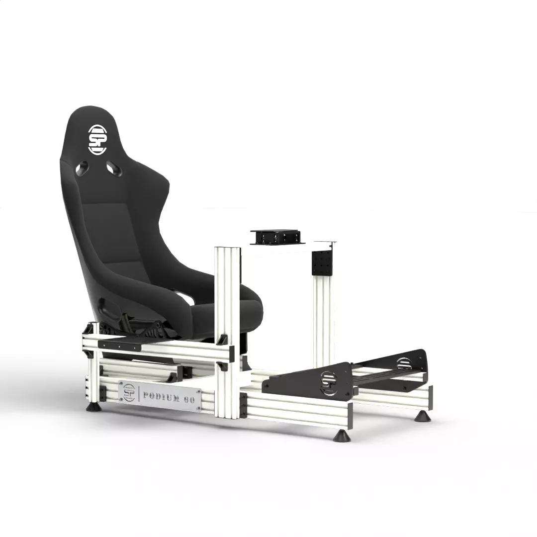כיסא סימולטור SimPole podium 60 לבן