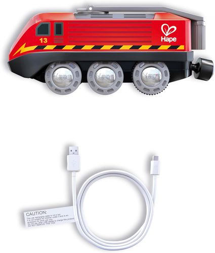 קטר רכבת חשמלי נטען עם ידית / USB– נסיעה חכמה ללא סוללות