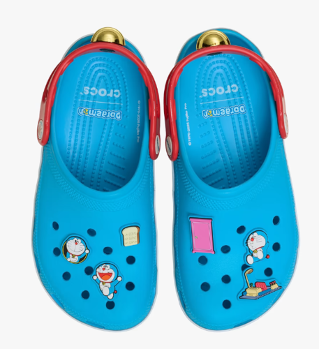 כפכפי קלוג קרוקס דורימון בצבע תכלת/לבן | 36-42 | Crocs Crocs Doraemon Classic Clog SKY BLUE/WHITE 211691