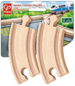 מארז 4 מסילות מעוקלות קצרות