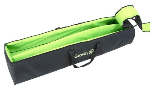 סט שני מעמדי רמקולים ותיק נשיאה GRAVITY