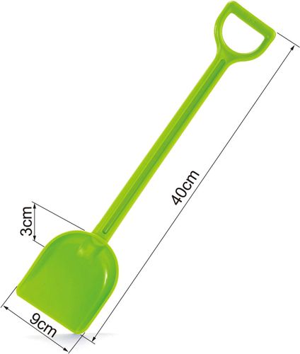 את חפירה גדולה וחזקה למשחקי חפירה בחוף ובגינה