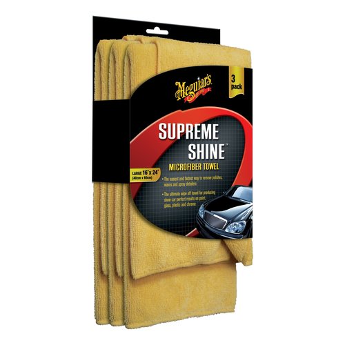 מטלית (3יח) מיקרופייבר 40X60סמ' SUPREME SHINE