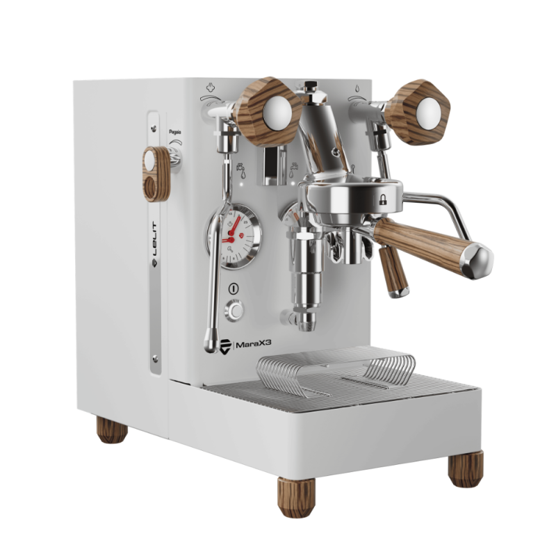 מכונת קפה לליט Lelit MaraX3 - PL62X3 צבע לבן