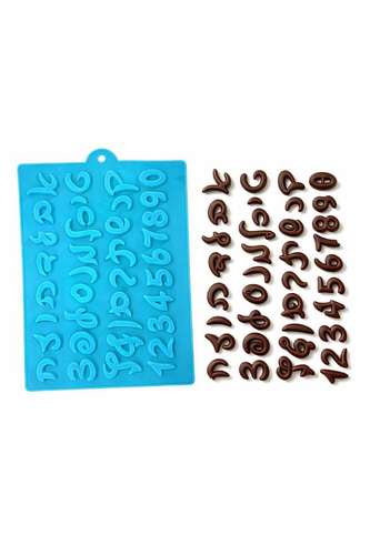 תבנית סיליקון אותיות