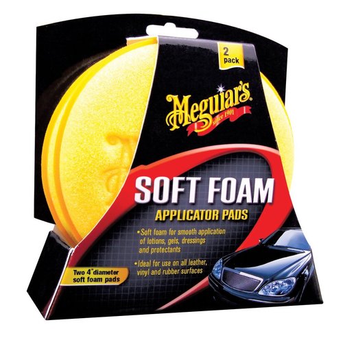  ספוג (2 יח) יישום צהוב 'SOFT FOAM APPLICATOR PAD 4