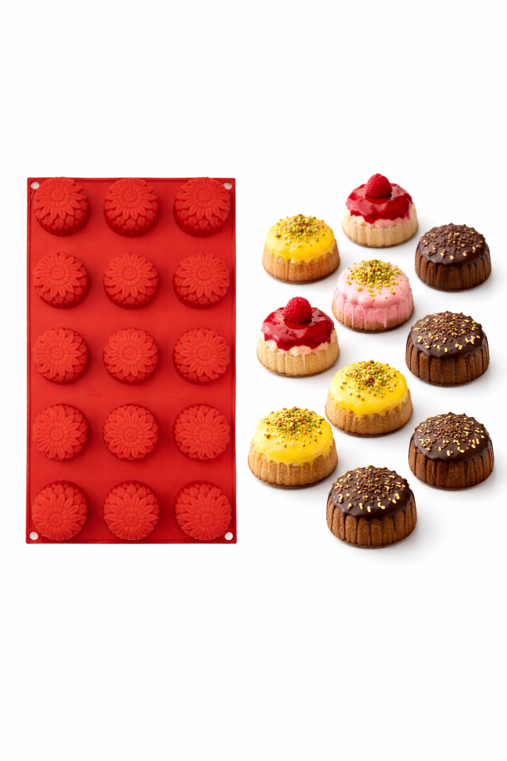 סיליקון שקעים חמניה קוטר 4