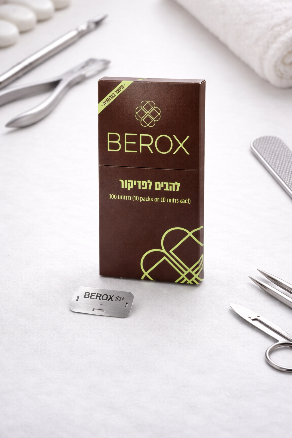 סכיני ברוקס 100 יח