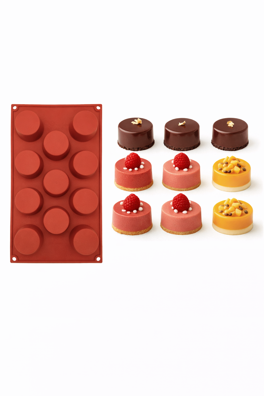 סיליקון שקעים צילינדר סטנדרט