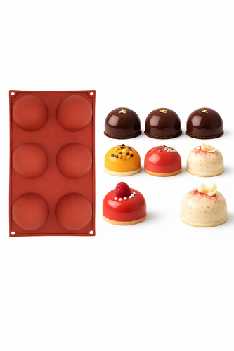 תבנית חצי כדור קוטר 7