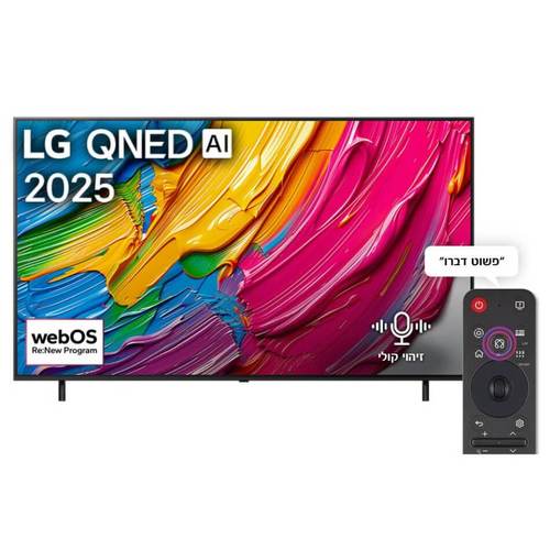 טלוויזיה LG QNED SMART דגם 86QNED86A6A