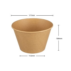 קרפט - קערה קונוס 1600 מ"ל (180)