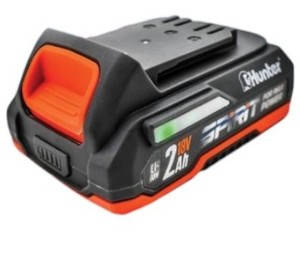 סוללת ליתיום 2AH 18V מבית HUNTER