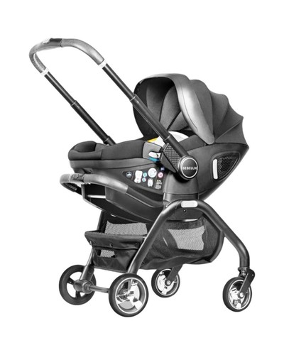 סלקל על גלגלים 5 ב 1 טיולון וכיסא בטיחות - car seat strolle- שחור/אפור
