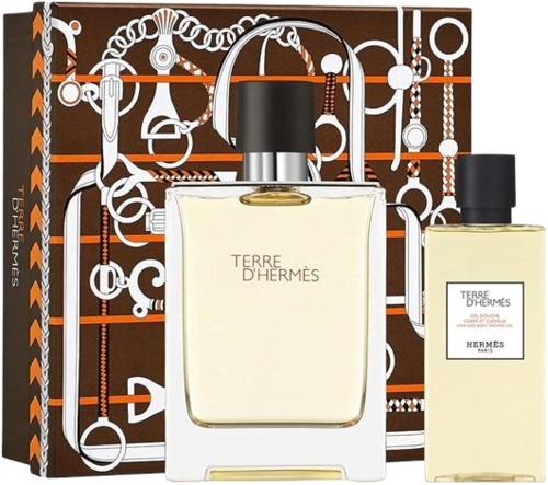 Hermes Terre d'Hermes Gift Set 100ML EDT  + 80ML Shower Gel מארז הרמס טר דה הרמס לגבר