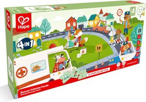 4 פאזלי סיפור סיפורים 9-20 חלקים - רכבי הצלה