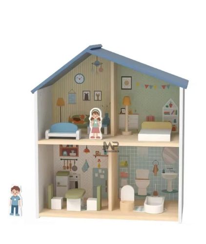 בית בובות + אביזרים 