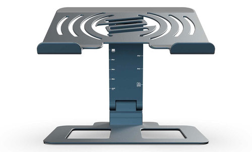 סטנד לפטופ מתקדם עם מפצל USB ומלטימדיה - Reloop Stand Hub Pro