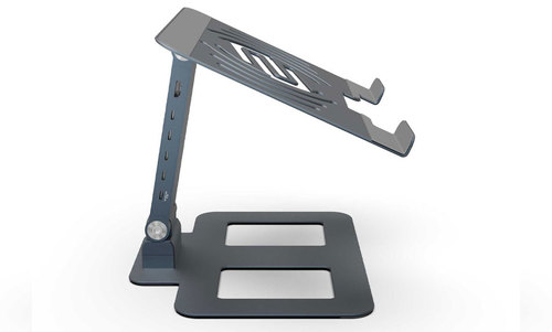 סטנד לפטופ מתקדם עם מפצל USB ומלטימדיה - Reloop Stand Hub Pro