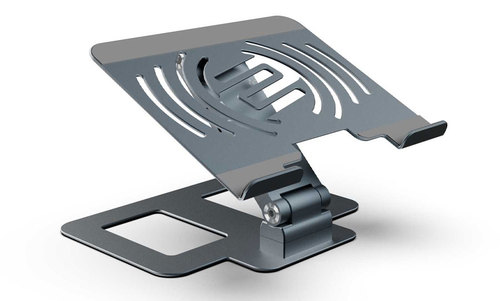 סטנד לפטופ מתקדם עם מפצל USB ומלטימדיה - Reloop Stand Hub Pro