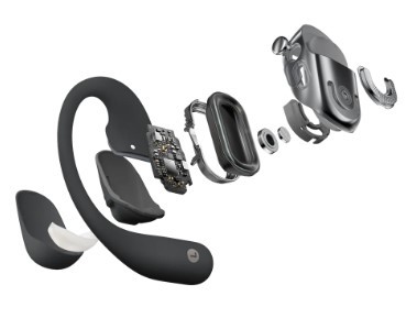 אוזניות ספורט אוזן-פתוחה אלחוטיות +Shokz OPENFIT 2